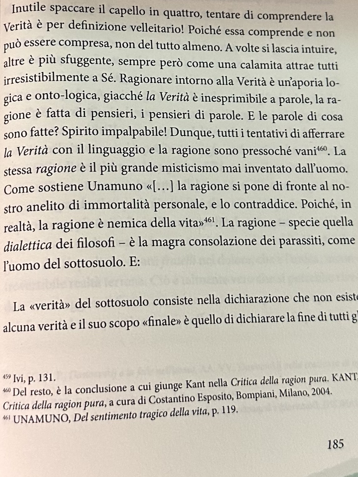 Lezione 8: la ragione è un&nbsp;bluff?